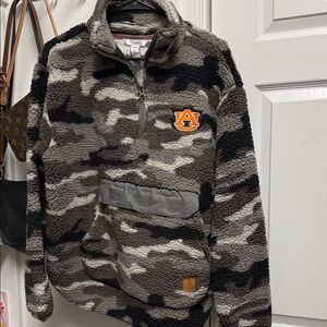 Auburn Camouflage Pullover Fleece